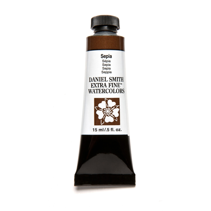 Daniel Smith, Aquarelle Extra Fine 15ml, Sépia #284600103 Daniel Smith, Aquarelle Extra Fine 15ml, Sépia #284600103