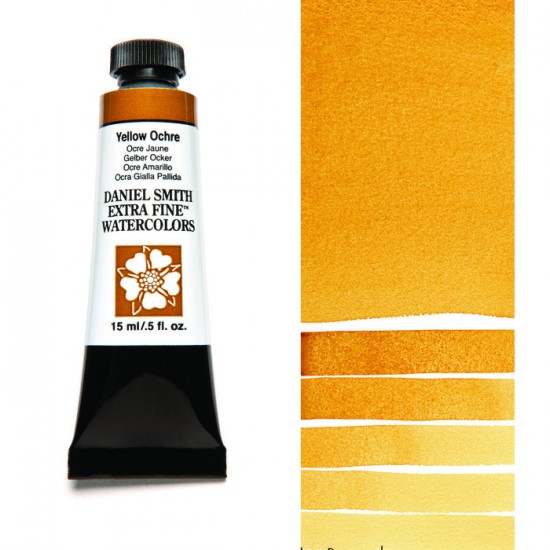 Daniel Smith, Aquarelle Extra Fine 15ml, Ocre...