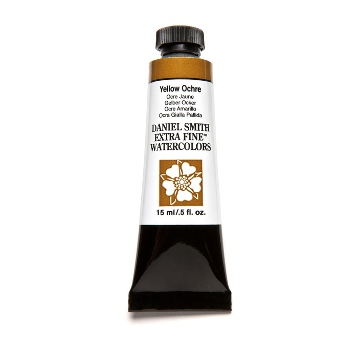 Daniel Smith, Aquarelle Extra Fine 15ml, Ocre Jaune #284600114 Daniel Smith, Aquarelle Extra Fine 15ml, Ocre Jaune #284600114