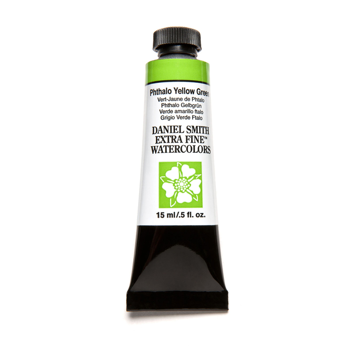 Daniel Smith, Aquarelle Extra Fine 15ml, Jaune-Vert de Phthalo #284600124 Daniel Smith, Aquarelle Extra Fine 15ml, Jaune-Vert de Phthalo #284600124