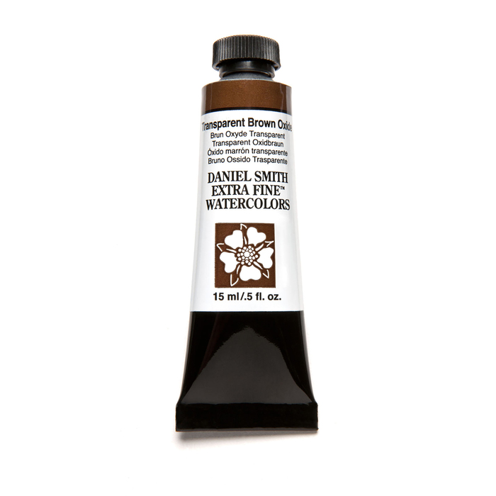 Daniel Smith, Aquarelle Extra Fine 15ml, Brun Oxyde Transparent #284600129 Daniel Smith, Aquarelle Extra Fine 15ml, Brun Oxyde Transparent #284600129