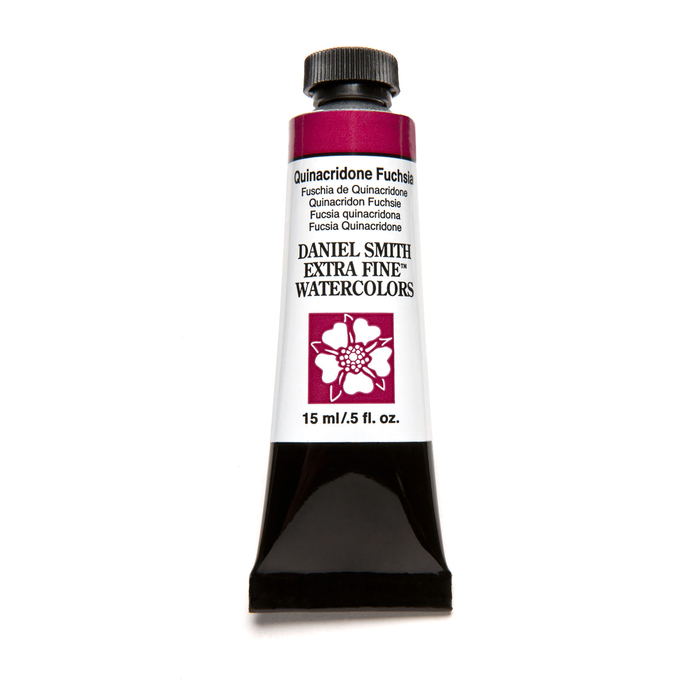 Daniel Smith, Aquarelle Extra Fine 15ml, Fuchsia de Quinacridone #284600132 Daniel Smith, Aquarelle Extra Fine 15ml, Fuchsia de Quinacridone #284600132