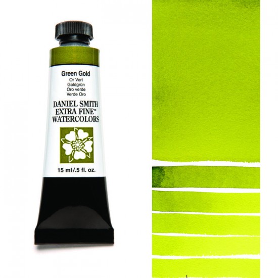 Daniel Smith, Aquarelle Extra Fine 15ml, Or Vert...