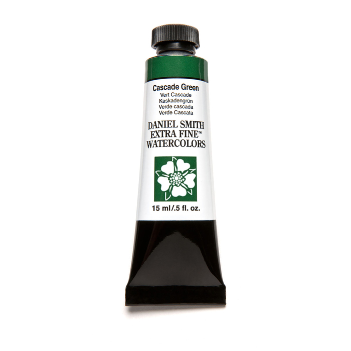 Daniel Smith, Aquarelle Extra Fine 15ml, Vert Cascade #284600142 Daniel Smith, Aquarelle Extra Fine 15ml, Vert Cascade #284600142