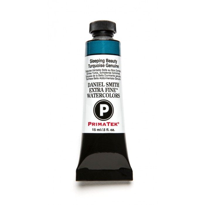 Daniel Smith, Aquarelle Prima Tek 15ml, Turquoise Véritable Belle au Bois Dormant #284600150 Daniel Smith, Aquarelle Prima Tek 15ml, Turquoise Véritable Belle au Bois Dormant #284600150