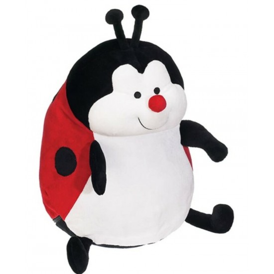 Coccinelle Rouge Buddy - peluche avec broderie...
