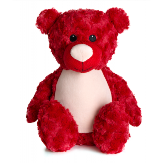 Ourson Rouge Tummi peluche avec broderie... Ourson Rouge Tummi peluche avec broderie...