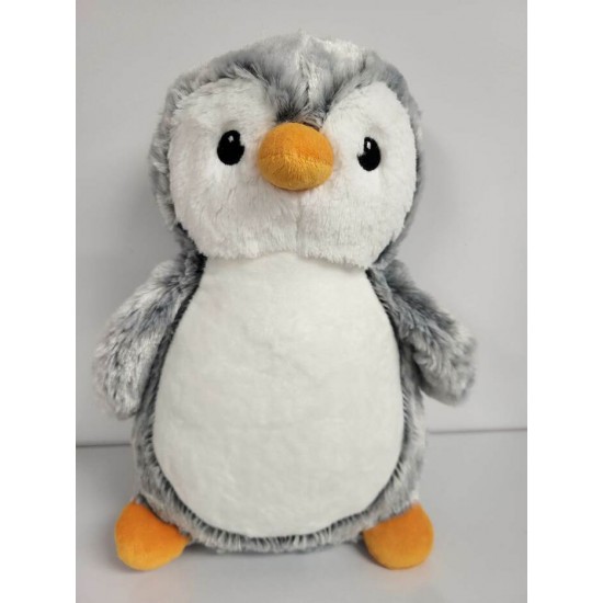 Pingouin L-E - peluche avec broderie... Pingouin L-E - peluche avec broderie...