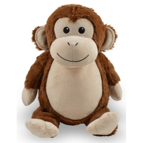 Singe L-E peluche avec broderie personnalisée Singe L-E peluche avec broderie personnalisée