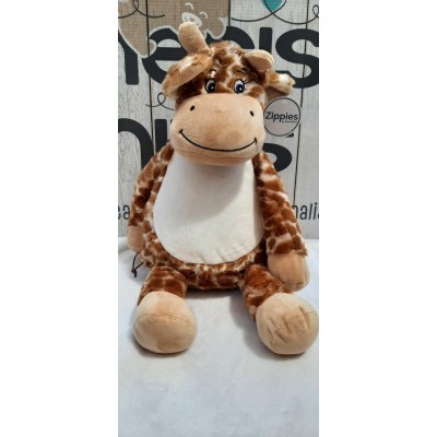 Girafe Mumbles   peluche avec broderie personnalisée