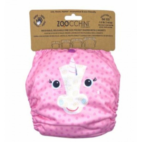 Couche réutilisable licorne  - Zoocchini