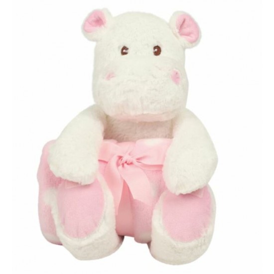 Doudou Hippo Rose Mumbles avec broderie... Doudou Hippo Rose Mumbles avec broderie...