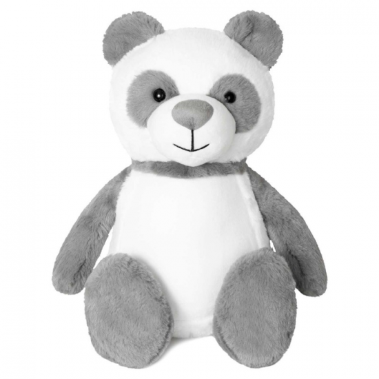 Panda Gris Tummi, PELUCHE AVEC BRODERIE...