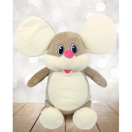 Souris Cubbies PELUCHE AVEC BRODERIE...