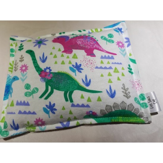 Sac chauffant réconfort Bébé / enfant DINO ROSE... Sac chauffant réconfort Bébé / enfant DINO ROSE...