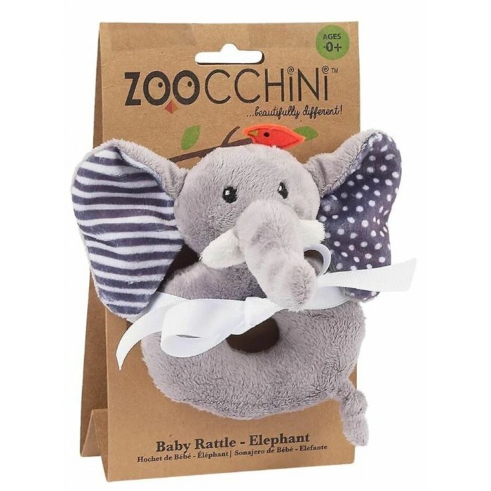 Hochet éléphant Zoocchini Hochet éléphant Zoocchini