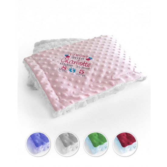 Doudou réversible personnalisable Doudou réversible personnalisable