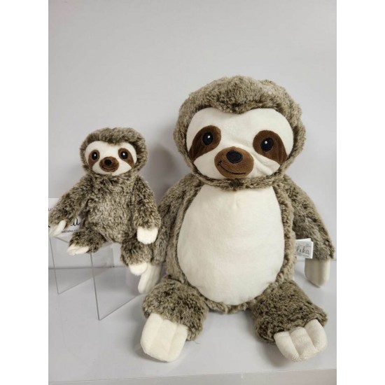 Duo Spécial Paresseux L-E , peluche avec broderie... Duo Spécial Paresseux L-E , peluche avec broderie...