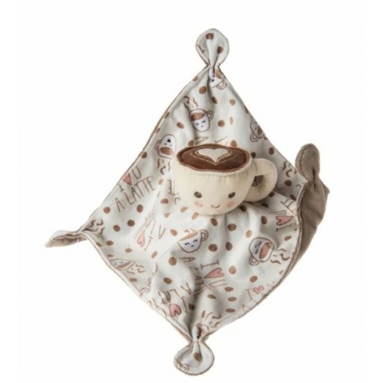 Petite Doudou café latte Mary Meyer avec broderie... Petite Doudou café latte Mary Meyer avec broderie...