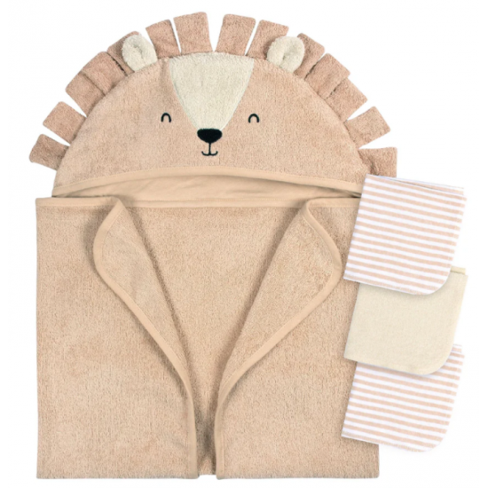 Ensemble bébé serviette LION et 3 petites...