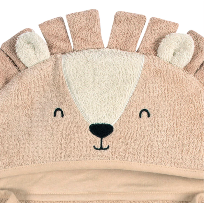 Ensemble bébé serviette LION et 3 petites débarbouillettes (petit sac cadeau en prime) Ensemble bébé serviette LION et 3 petites débarbouillettes (petit sac cadeau en prime)