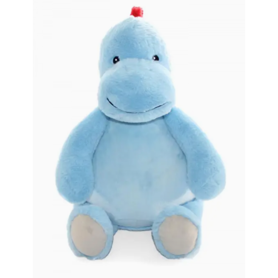 Dino bleu - peluche avec broderie personnalisée  Cubbies