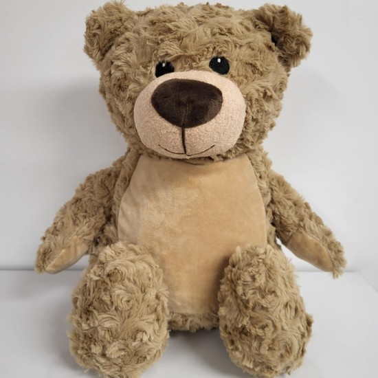 Ourson brun pâle Tummi   peluche avec broderie...