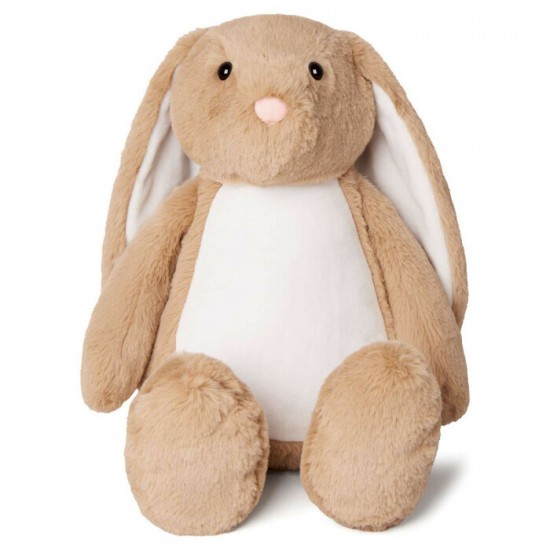 Lapin brun pâle Tummi , peluche avec broderie... Lapin brun pâle Tummi , peluche avec broderie...