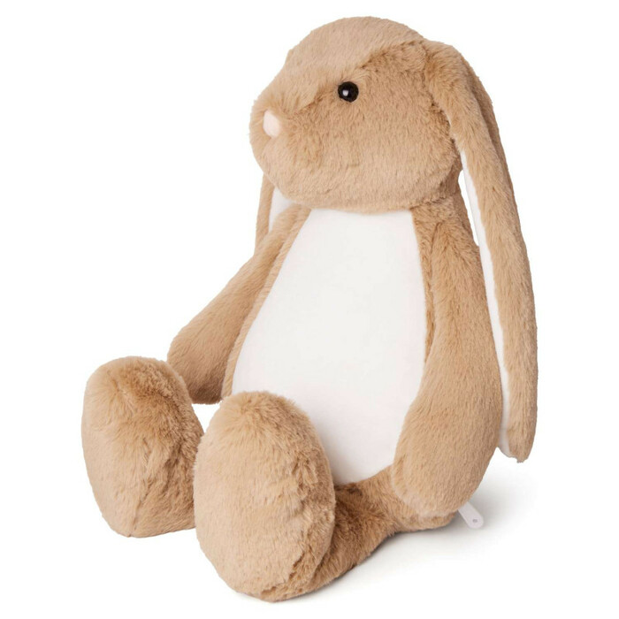 Lapin brun pâle Tummi , peluche avec broderie personnalisée Lapin brun pâle Tummi , peluche avec broderie personnalisée