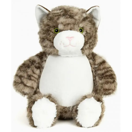 Chat nouveau- peluche avec broderie personnalisée...