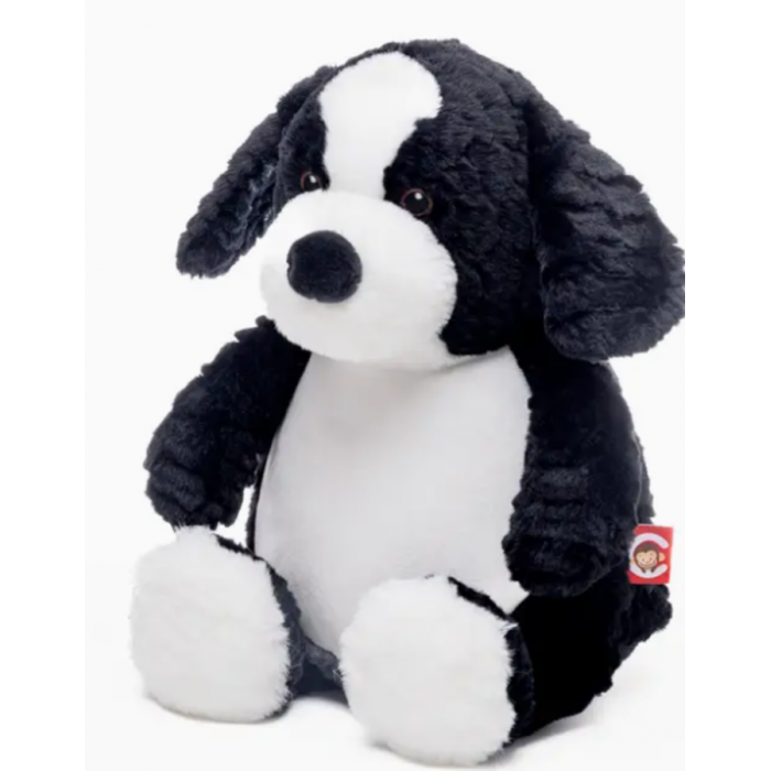 Chien border collie- peluche avec broderie personnalisée Cubbies Chien border collie- peluche avec broderie personnalisée Cubbies