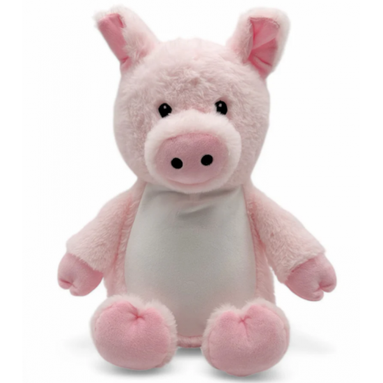 Cochon L-E, peluche avec broderie personnalisée