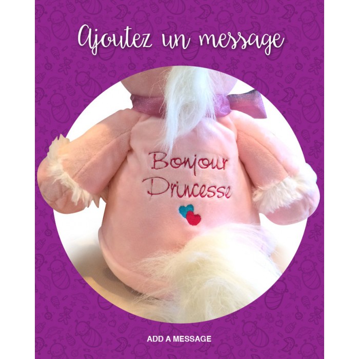 Petite Doudou ourson sensoriel rose L-E Petite Doudou ourson sensoriel rose L-E