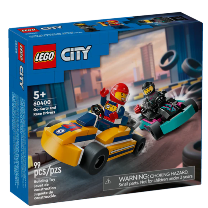 * LEGO - CITY GO-KARTS et pilotes de course - 60400 * LEGO - CITY GO-KARTS et pilotes de course - 60400