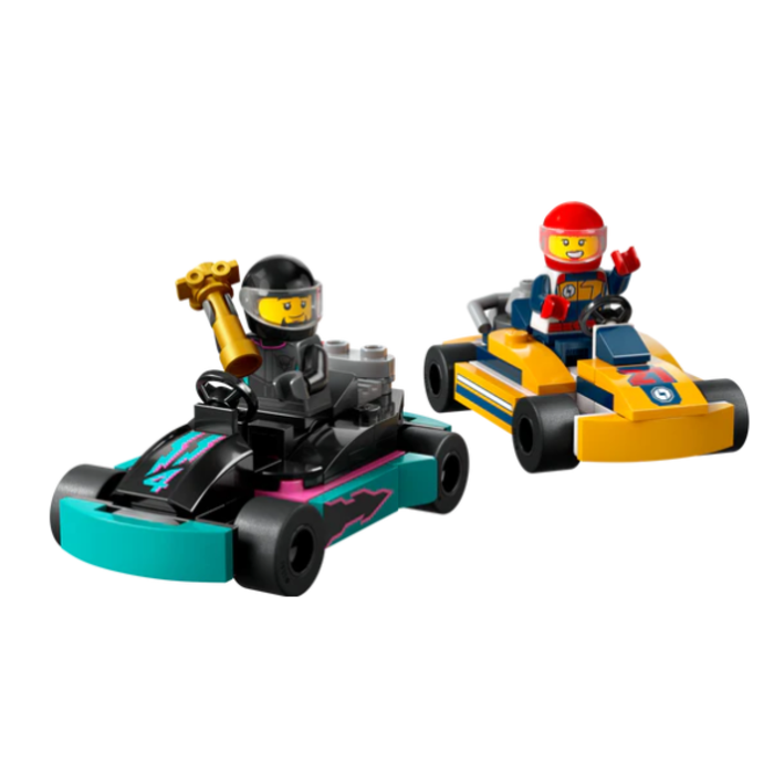 * LEGO - CITY GO-KARTS et pilotes de course - 60400 * LEGO - CITY GO-KARTS et pilotes de course - 60400