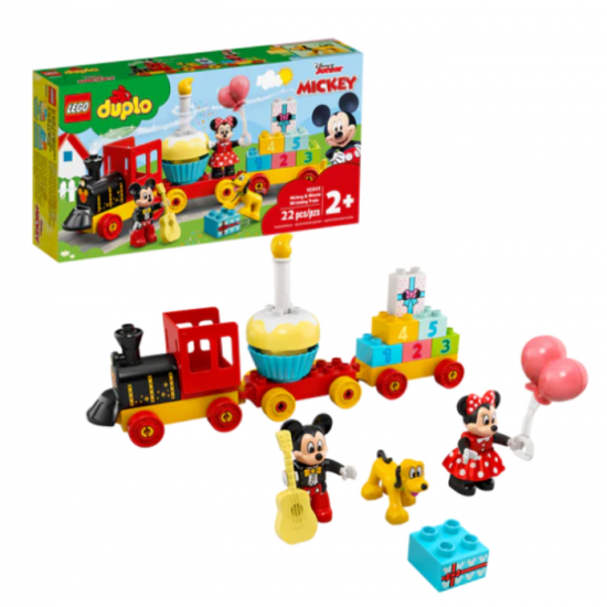 * LEGO - Mickey et Minnie Train d'anniversaire -...