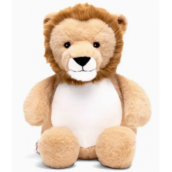 Lion (Nouveau) - peluche avec broderie...