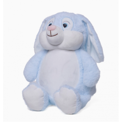 Nouveau Lapin bleu- peluche avec broderie personnalisée  Cubbies
