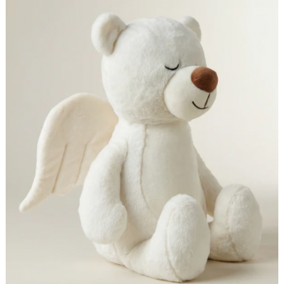 Petit ANGE MAGIQUE Tummi  avec prénom brodé sur une aile 