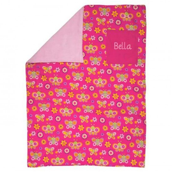 Doudou avec poche - Papillon Doudou avec poche - Papillon