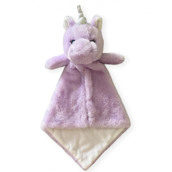 Petite Doudou Licorne Mauve L-E