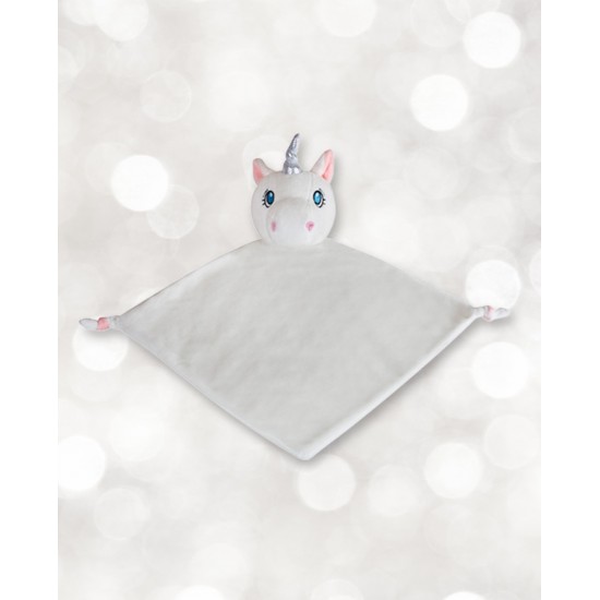 JUMBO Doudou Licorne Blanche  L-E