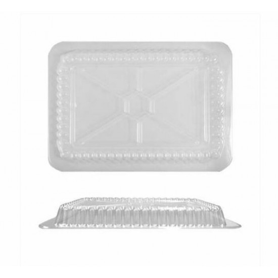 CHEF ELITE COUVERCLES EN PLASTIQUE DÔME ANTI BUÉES 17.8 X 12.8 X 2 / 500un