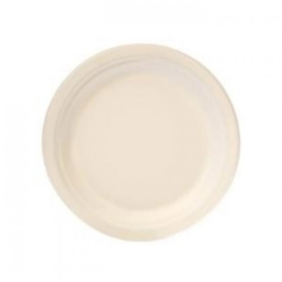 ASSIETTE EN PULPE NATURELLE SAVADAY 8.75po. /...