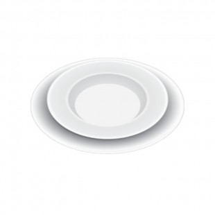 ASSIETTE EN BAGASSE 3 COMPARTIMENTS 9po. BRP-93 /...