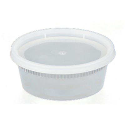 COMBO CONTENANT DELI AVEC COUVERCLE CLAIR 8OZ / ... COMBO CONTENANT DELI AVEC COUVERCLE CLAIR 8OZ / ...