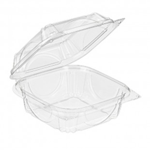 CONTENANT REFERMABLE PLASTIQUE CLAIR 24.3OZ  / ...
