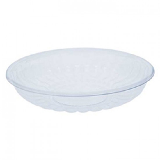 BOL À SALADE PEU PROFOND CLAIR 12po. 80OZ  /  25un