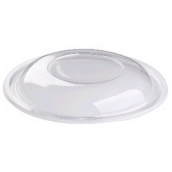 COUVERCLE ROND DOME CLAIR 10.3po.  /  50un