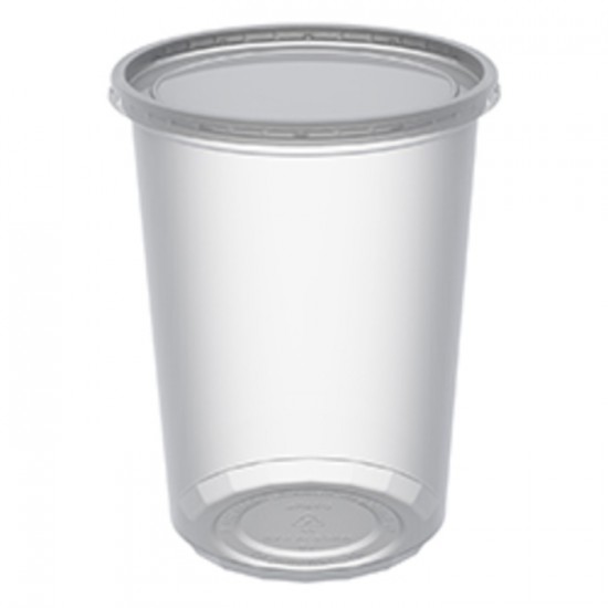 COMBO CONTENANT COUVERCLE DELI CLAIR 32OZ  /  250un